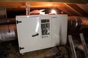 Система осушения воздуха в частном бассейне г. Бровары