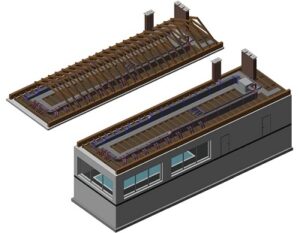 Система осушения воздуха в частном бассейне г. Бровары