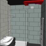 3D фрагмент системи вентиляції, приміщення №10