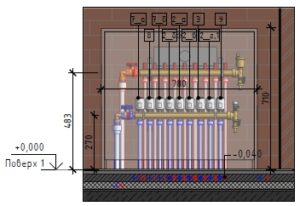 Система отопления и водоснабжения в коттеджах г. Буча