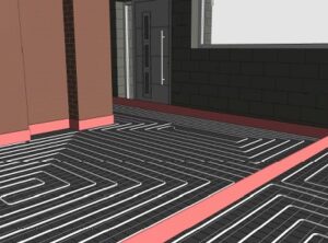 Проект системы отопления и водоснабжения г. Буча