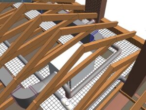 Система осушения воздуха в частном бассейне г. Бровары