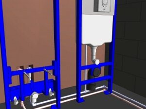 Проект системы отопления и водоснабжения г. Буча